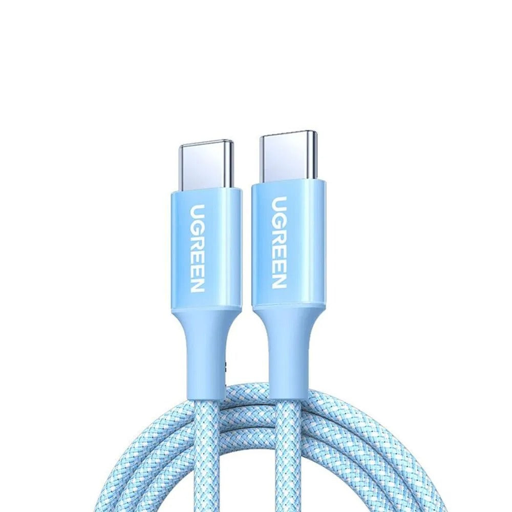 UGREEN USB-C to USB-C PD Fast Charging 100W Braided Cable 5A Max 2m blue - 65254