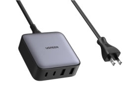 UGREEN 2*USB-A+2*USB-C 65W Desktop Fast Charger EU Black - 90747