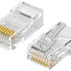 UGREEN Cat 6 Unshielded RJ45 Modular Plugs 100-Pack
