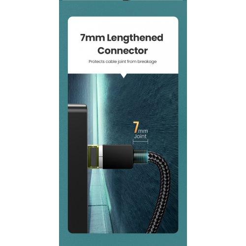 كابل يوجرين CAT7 محمي بطول 5 متر مع منافذ مقاومة للشد 80425