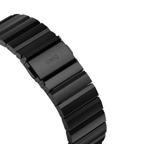 حزام ساعة آبل من يونيك ستروفا بوصلات فولاذية بأحجام 42/44/45/49 ملم