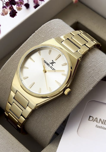 Daniel Klein DK.1.13492-3 Women's Analog Watch - Gold Steel