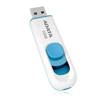 ADATA C008 32GB USB 2.0 Flash Drive – White