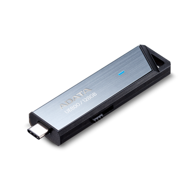 ADATA AELI-UE800-128G-CSG UE800 128GB USB 3.2 Type-C Flash Drive BOX SILVER GRAY