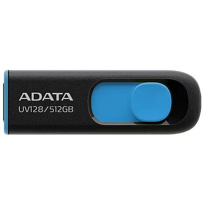 ADATA UV128 512GB BLACK-BLUE USB Flash Drive