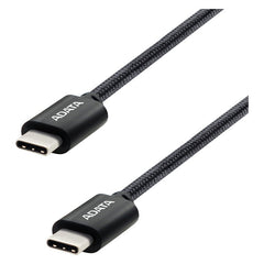 ADATA USB-C to USB-C Cable – 1m, Black