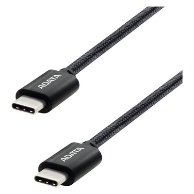 ADATA USB-C to USB-C Cable – 1m, Black