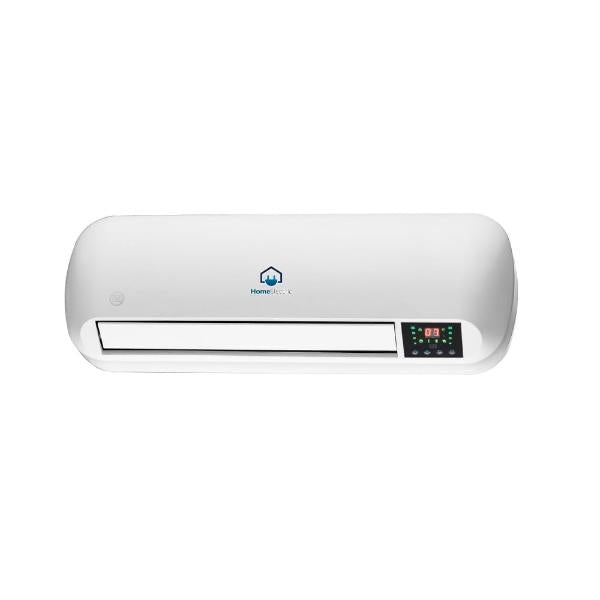Home Electric 2000W Wall-Mounted PTC Ceramic Fan Heater, Remote Control, 8-Hour Timer, HK-701