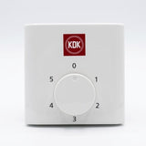 KDK 5-Speed Universal Ceiling Fan Regulator, Made in Malaysia, 220-240V, White