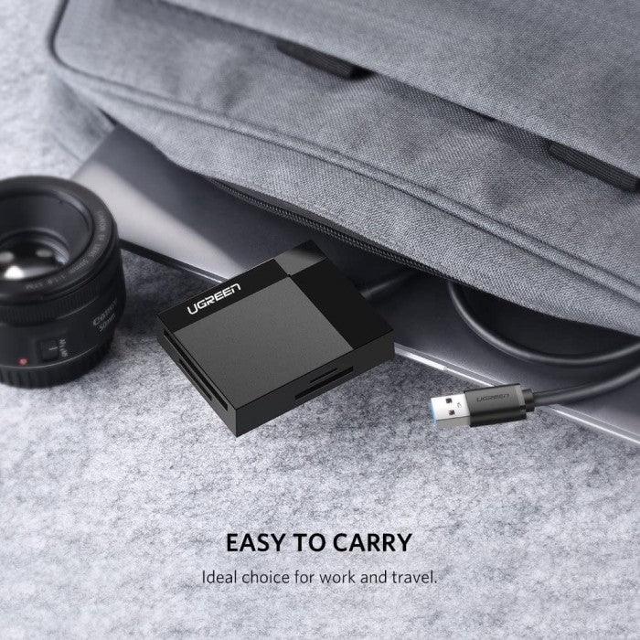 قارئ بطاقات يوجرين USB 3.0 متعدد الاستخدامات 50 سم