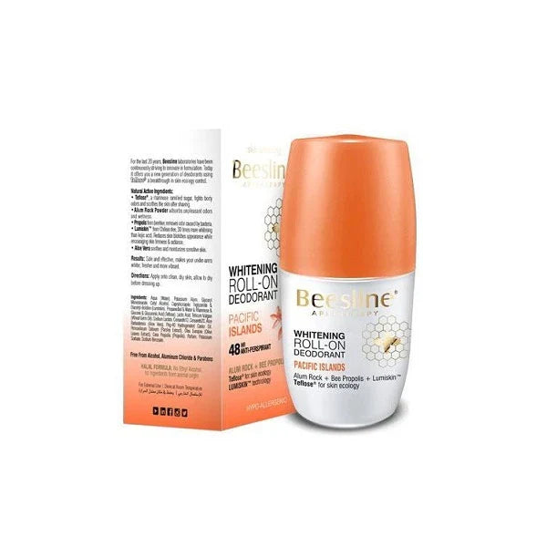 Beesline Whitening Roll-On Deodorant Pacific Islands 50ml