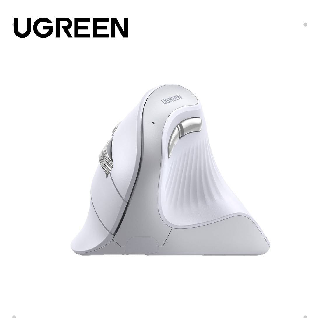 UGREEN Vertical Wireless Mouse, Ergonomic, 4000 DPI Dual Mode