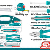 TOTAL 7 Pcs Hand Tools Set – Durable & Practical for All Repairs