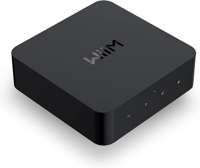 WiiM Pro Plus Hi-Res Network Music Streamer, 24-bit/192kHz, AirPlay 2 - Black
