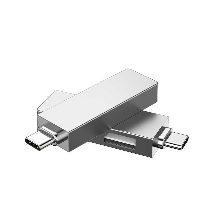 Wiwu Alpha T02 Pro 3 in 1 Type-C Hub Usb Coupler with PD Port