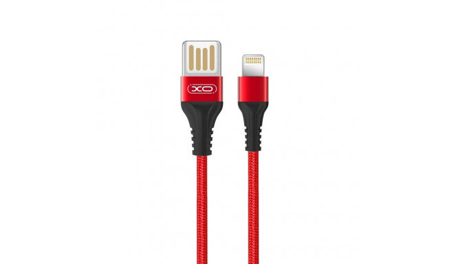 كابل XO NB118 USB إلى Lightning 2.1A – 1 متر أحمر