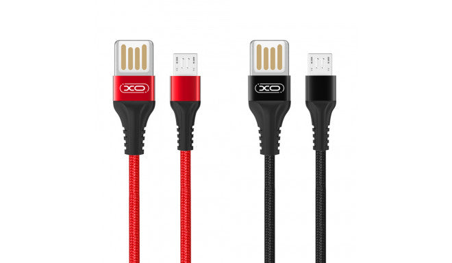 كابل XO NB118 USB إلى Lightning 2.1A – 1 متر أحمر
