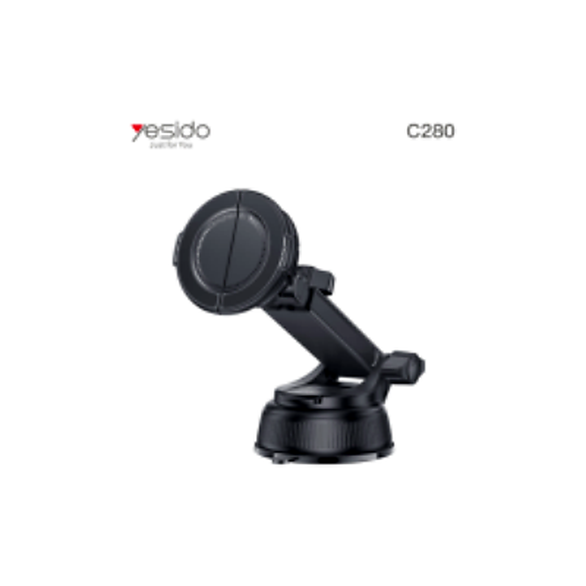 YESIDO C280 Suction cup and Magsafe clip 2 in 1 stand