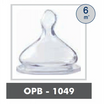 Optimal Wide Neck Orthodontic Nipple – 6+ Months