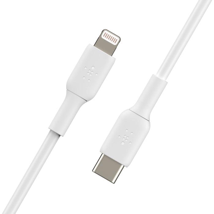 Belkin USB C to Lightning Cable 1M Fast & Reliable Charging - White