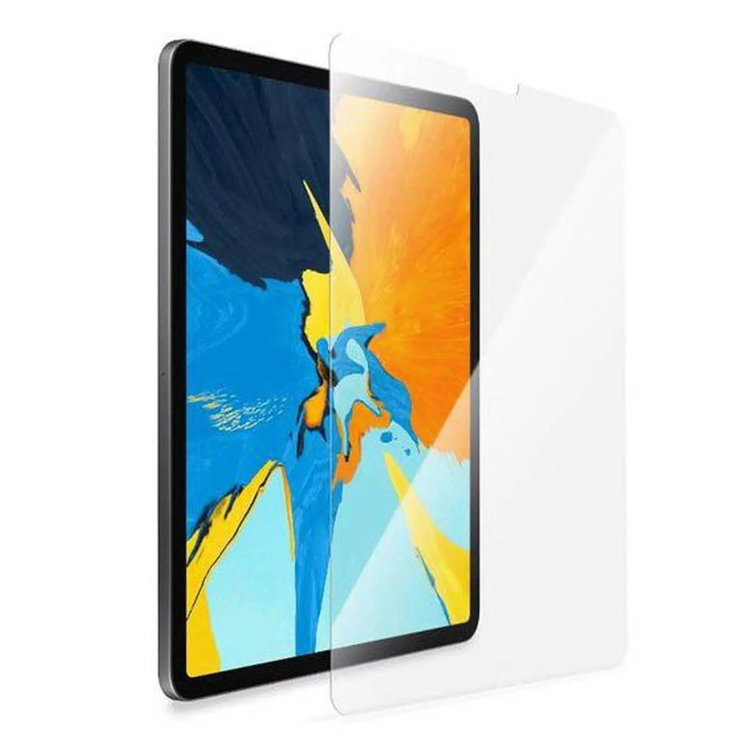 واقي شاشة زجاجي عالي الدقة باللون الأخضر لجهاز iPad Pro 12.9