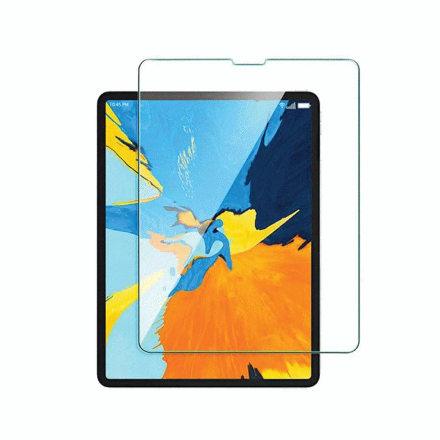 واقي شاشة زجاجي عالي الدقة باللون الأخضر لجهاز iPad Pro 12.9