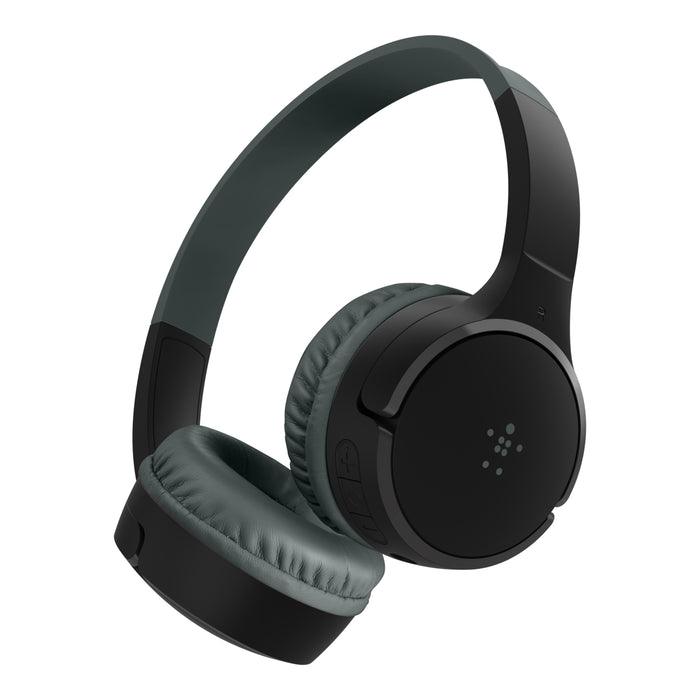 Belkin SoundForm Mini Wireless Kids Headphones - Black