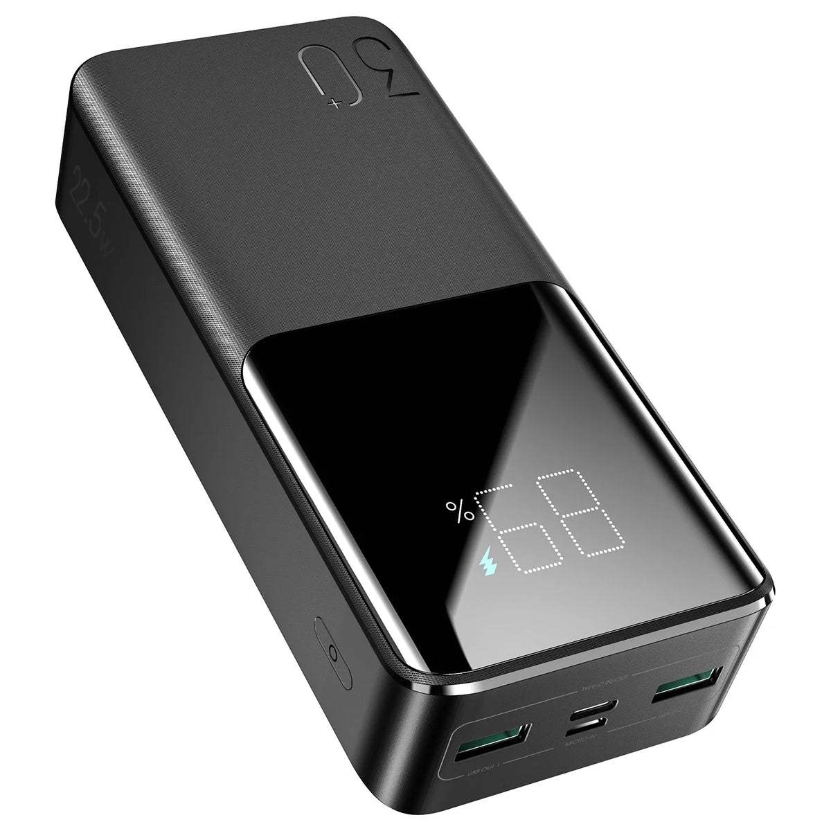 JOYROOM JR-QP193 Power Bank with Large Digital Display 30000mAh/22.5W