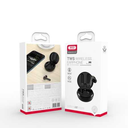 سماعات بلوتوث XO X7 TWS باللون الأسود