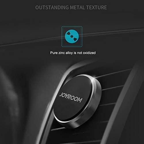 حامل مغناطيسي جوي روم للسيارة يدور 360 درجة - ذهبي