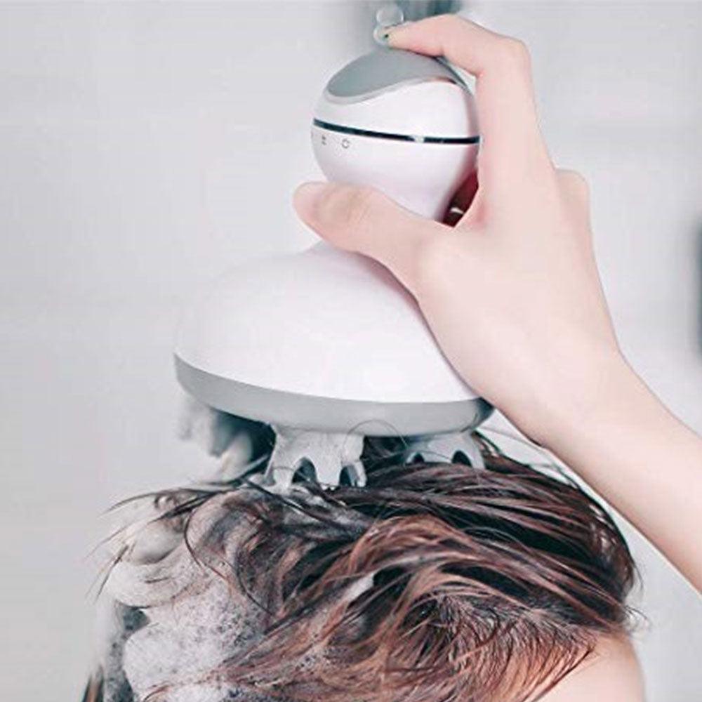 جهاز مساج محمول باليد لفروة الرأس و الجسم ومقاوم للماء أي سكالب من آريس