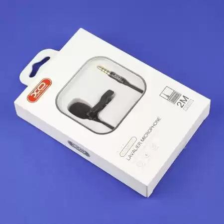 XO MK-F01 3.5mm Clip On Microphone - Black