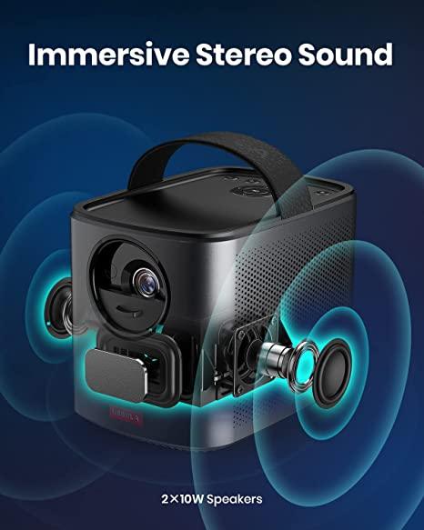 Anker Nebula Mars 2 Pro 500 ANSI Lumen Portable Projector - Black