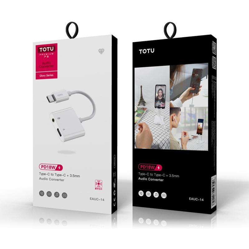 TOTU Glory series dual lightning audio converter