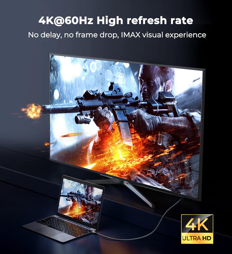 كابل اتش دي إم آي إلى اتش دي إم آي من جوي روم - أسود