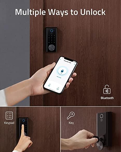 Anker Eufy WiFi Fingerprint Smart Lock Smart & Secure Access - Black