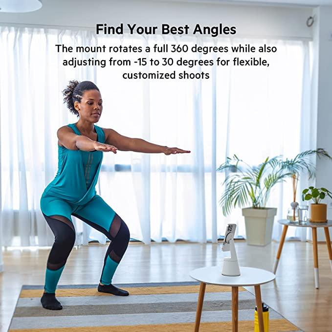 Belkin Magnetic Phone Mount with 360° Face Tracking for iPhone - White