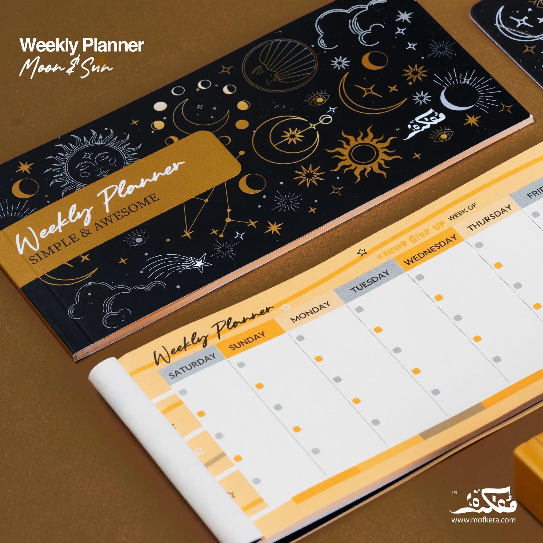 Fairuzy - Agenda Gift Set 2023 - Moon & Sun