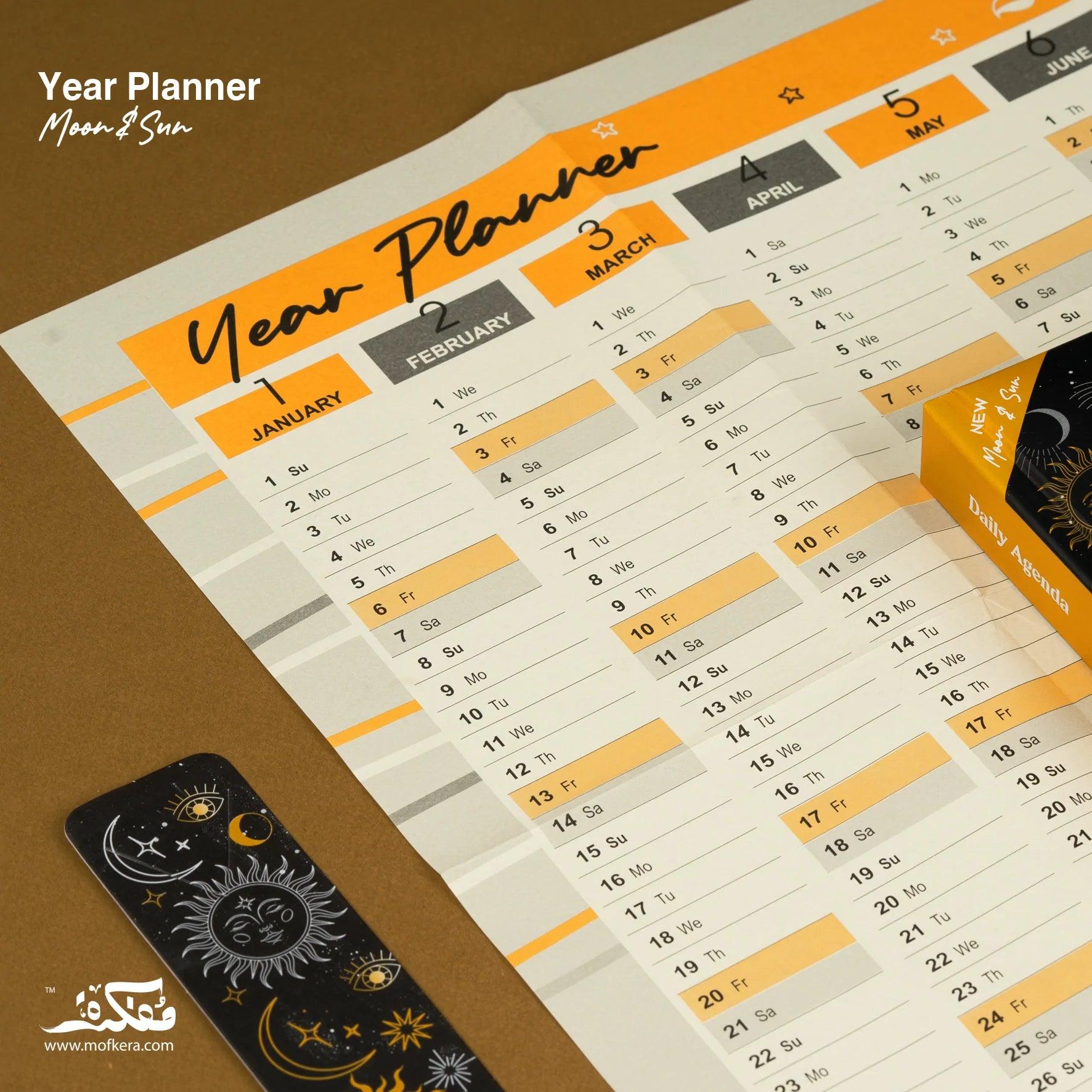 Fairuzy - Agenda Gift Set 2023 - Moon & Sun