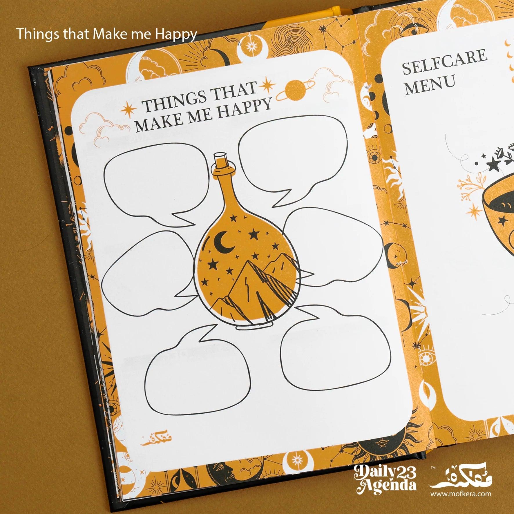 Fairuzy - Agenda Gift Set 2023 - Moon & Sun