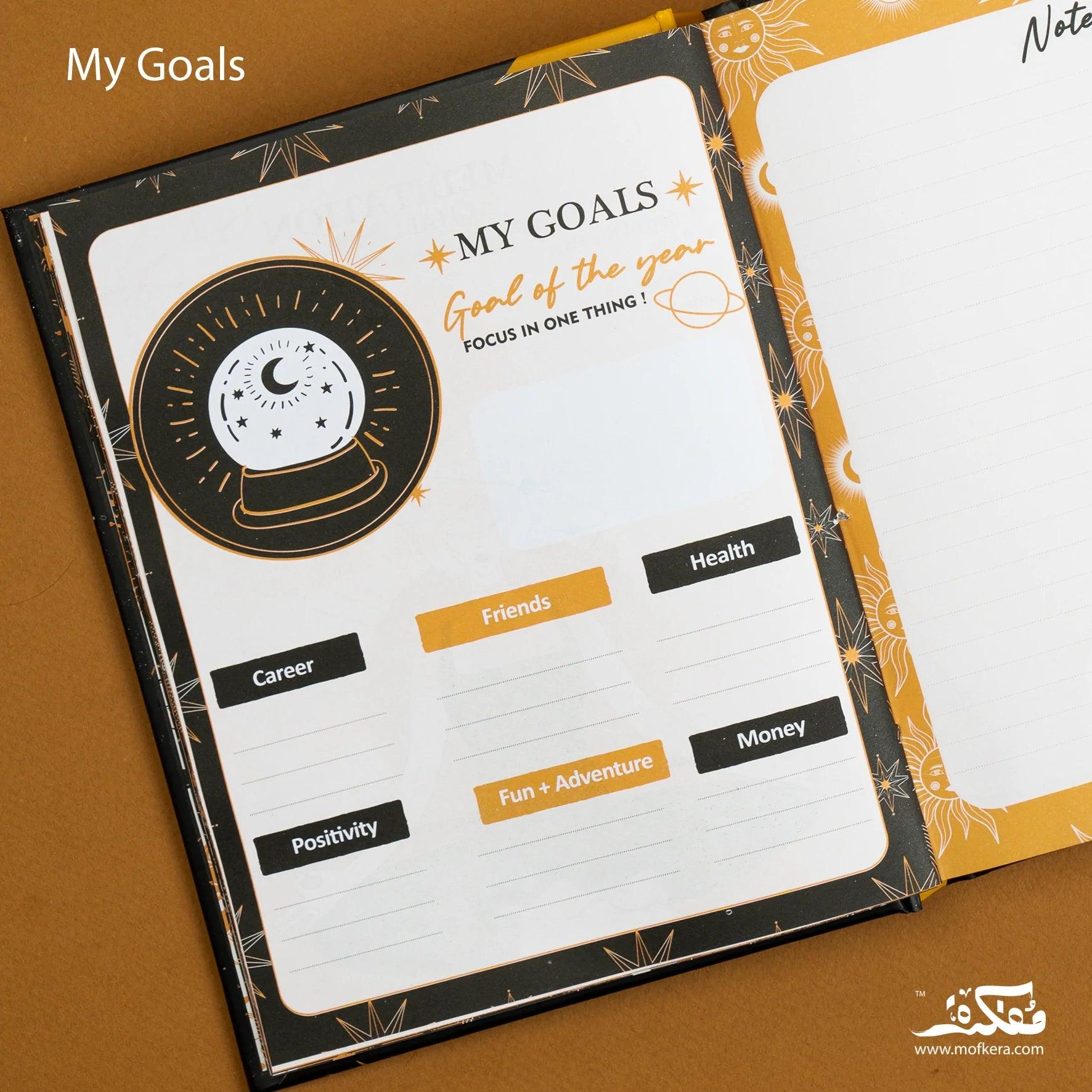 Fairuzy - Agenda Gift Set 2023 - Moon & Sun