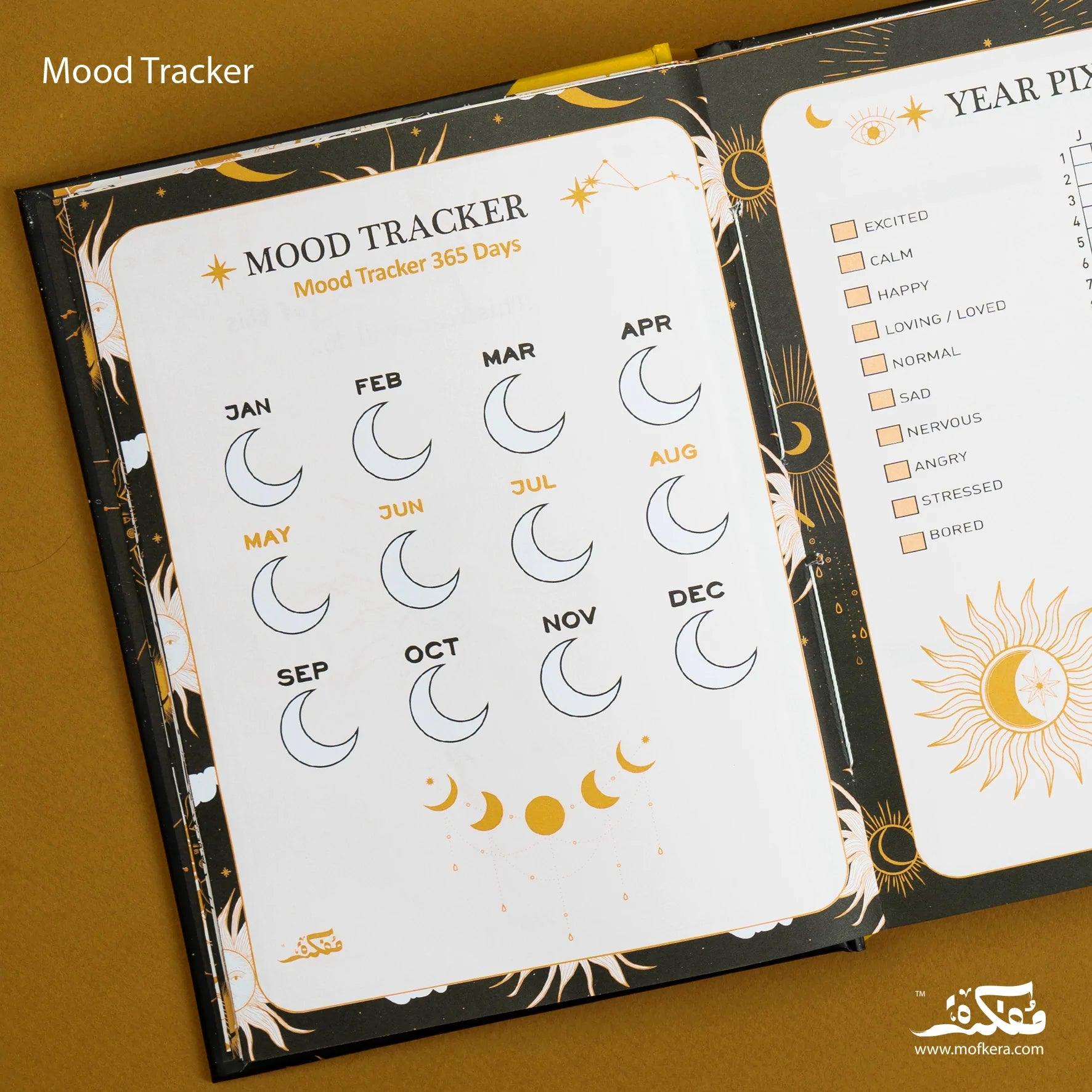 Fairuzy - Agenda Gift Set 2023 - Moon & Sun