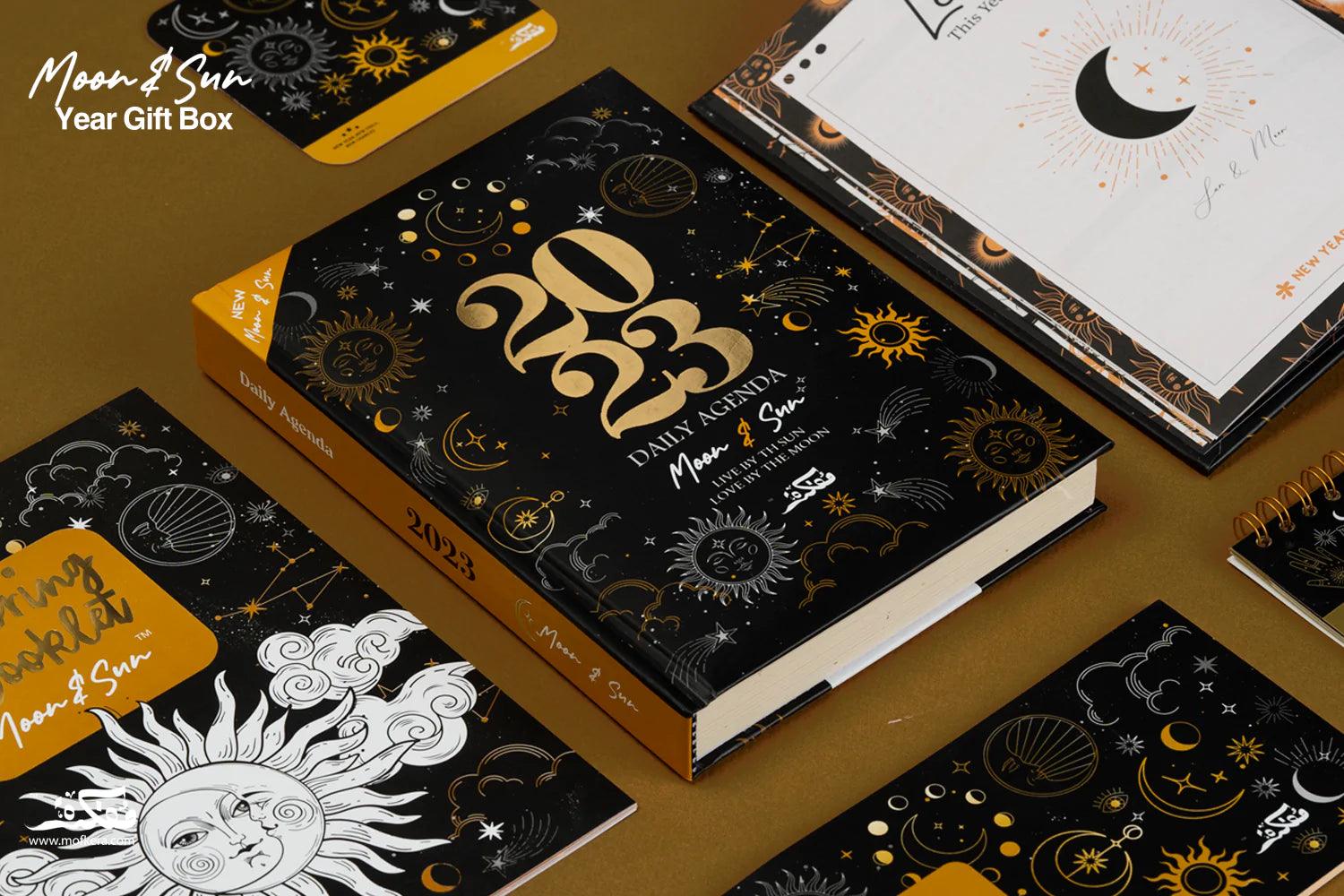 Fairuzy - Agenda Gift Set 2023 - Moon & Sun