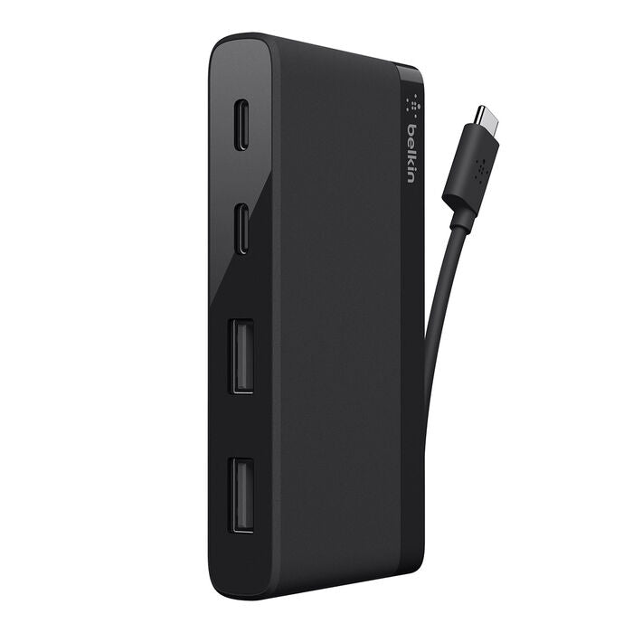 موزع Belkin USB-C™ صغير بأربعة منافذ
