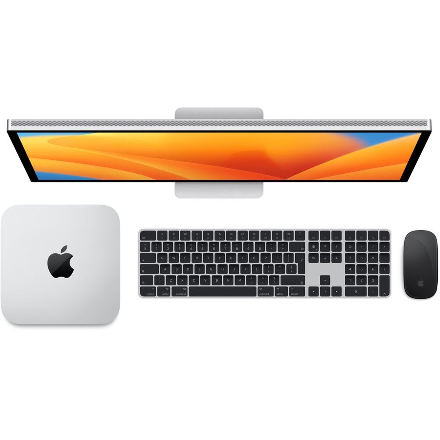 Mac mini: Apple M2 chip with 8‑core CPU and 10‑core GPU, 256GB SSD