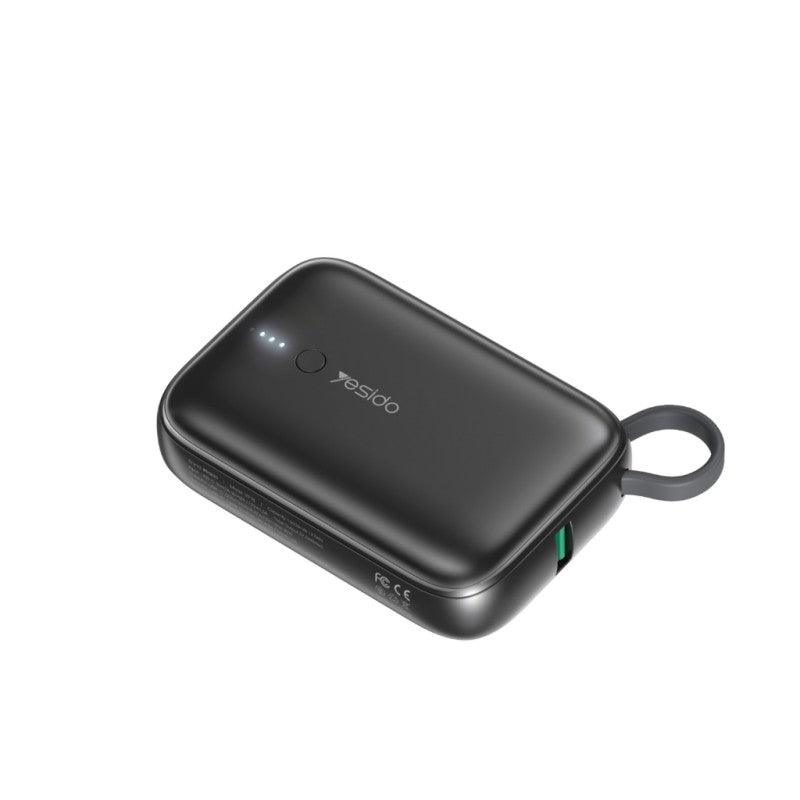 YESIDO 10000mAh Super Mini PD-Dual Way 22.5W Type-C Power Bank – YP18