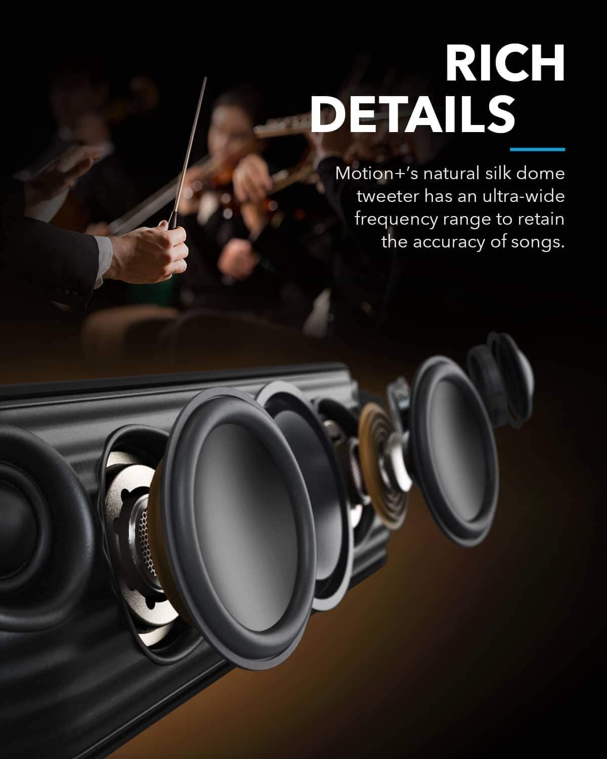 Anker Soundcore Motion & Bluetooth Speaker Powerful & Portable