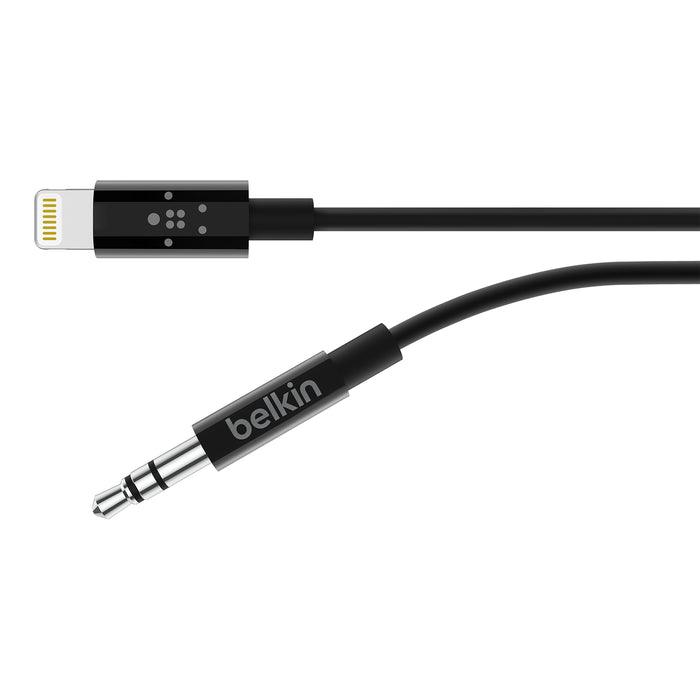 Belkin 3.5mm Audio Cable with Lightning Connector - Black