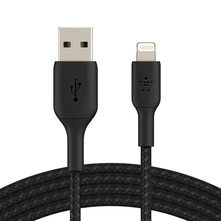 Belkin BOOST CHARGE™ Lightning to USB-A Cable Braided - Black