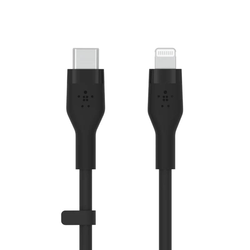 Belkin BOOST Flex USB C Cable with Lightning Connector - Black